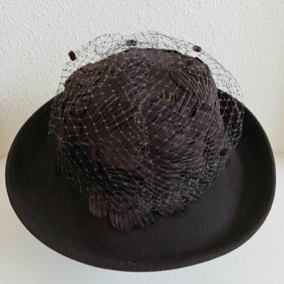 A August Brown wool derby hat - Picture 2 of 12